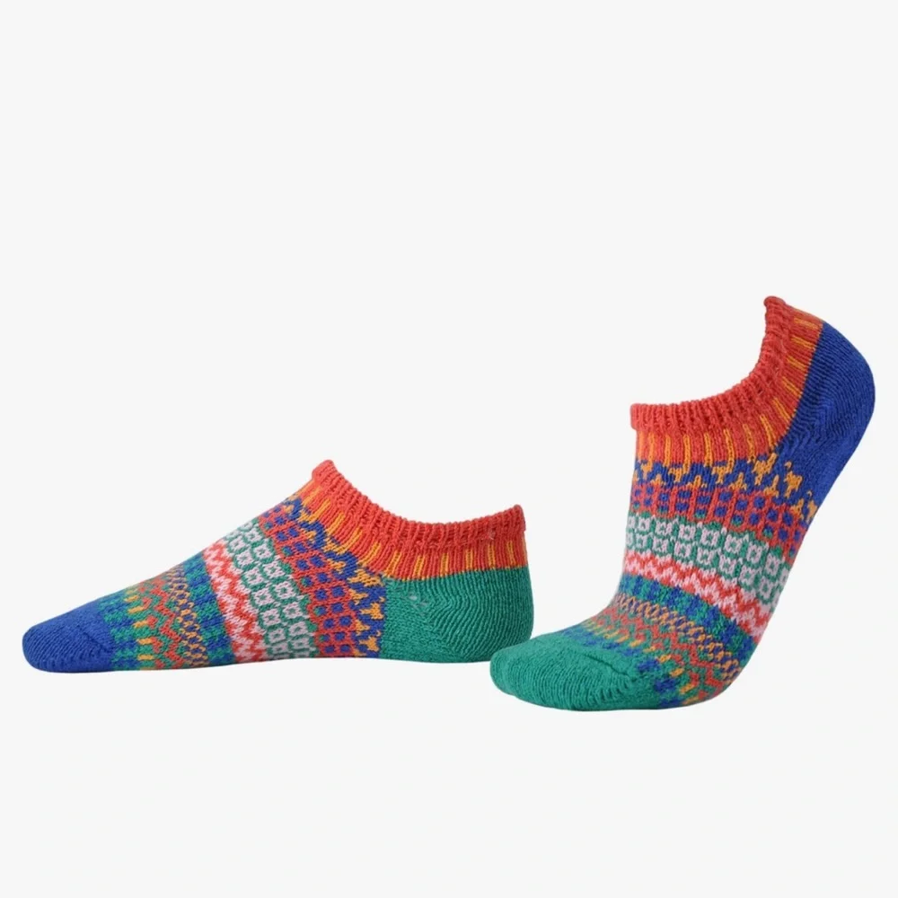 Free People 🌟Solmate Socks Mismatched-Cayenne Ankle Socks